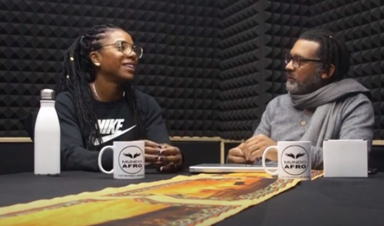 Deborah Rodríguez y Miguel Pereira en Mundo Afro