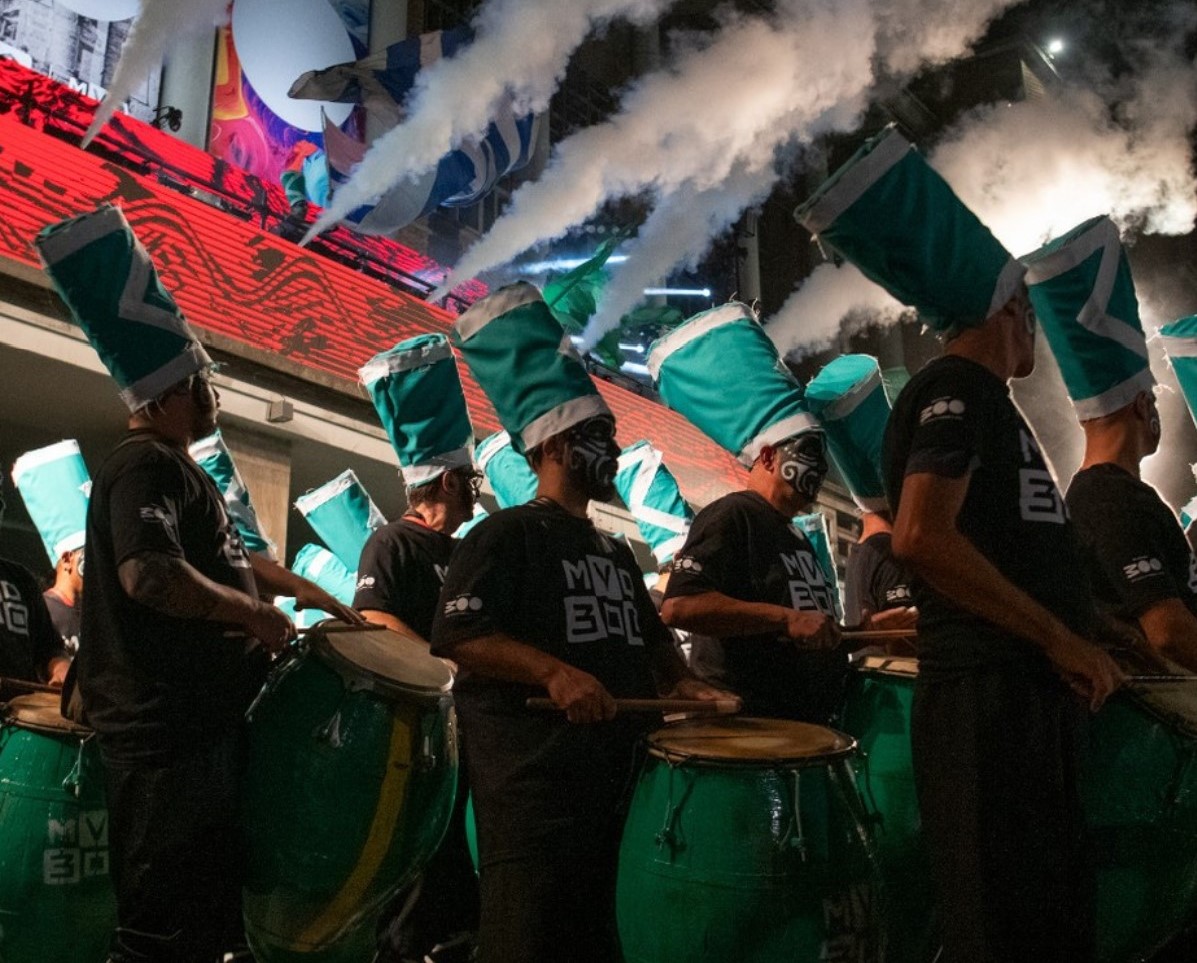 Tambores por Montevideo