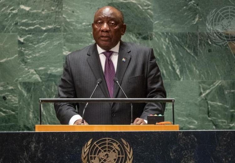 Presidente de Sudáfrica, Cyril Ramaphosa.